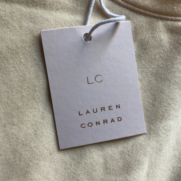 Lauren Conrad Ruffle Sweater Sweatshirt - Picture 4 of 6